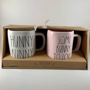 Rae Dunn Set of Two Mugs